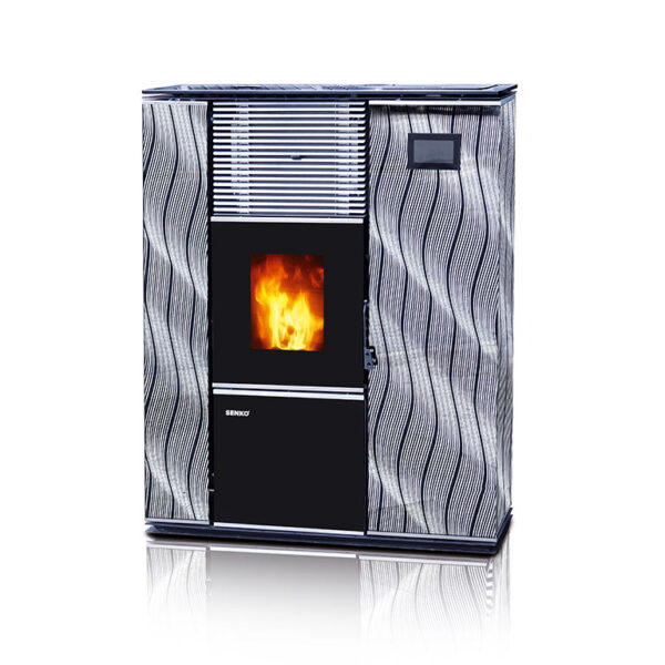 Peč na pelete za centralno ogrevanje P 10 WATER+AIR SLIM MODERN