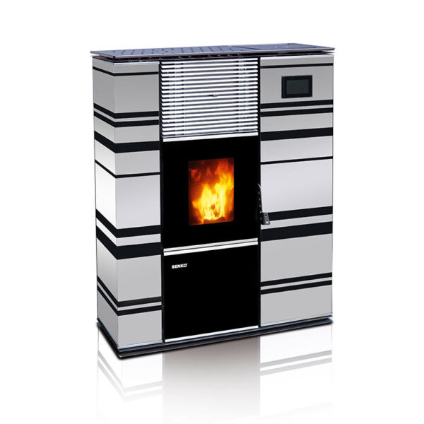 Peč na pelete za centralno ogrevanje P 10 WATER+AIR SLIM MODERN - Image 4