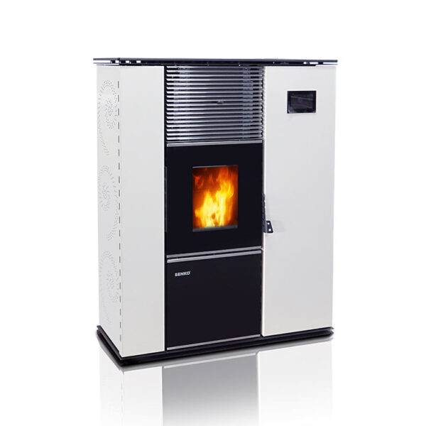 Peč na pelete za centralno ogrevanje P 10 WATER+AIR SLIM MODERN - Image 2