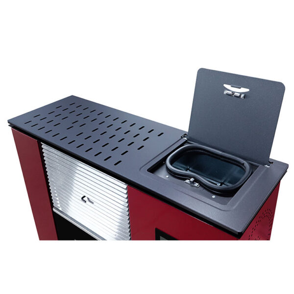 Peč na pelete za centralno ogrevanje P 10 WATER+AIR SLIM MODERN - Image 7